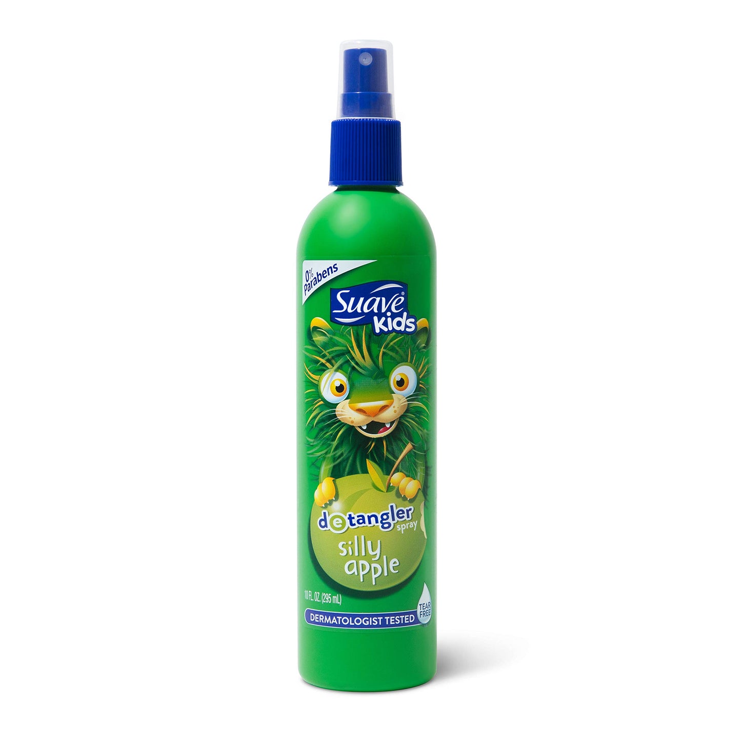 Suave Kids Detangler Spray For Tear-Free Styling Silly Apple Dermatologist-Tested Hair Detangler Formula 10 oz
