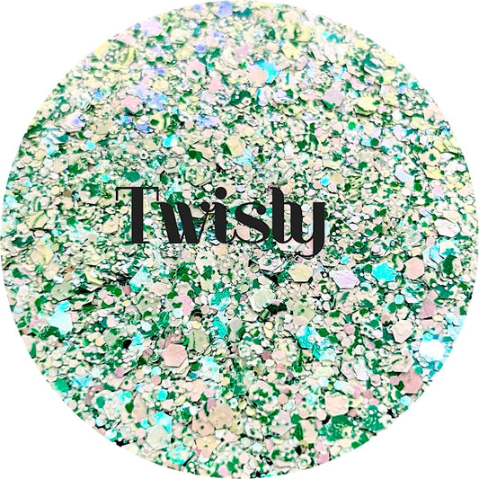 Green Polyester Glitter | Craft Glitter | Glitter for Arts & Crafts | Tumblers | Cosmetics | Nails | Epoxy Resin Art | Slime | DIY | Body Glitter | 1 Beauty & Personal Care Glitter Heart Co.