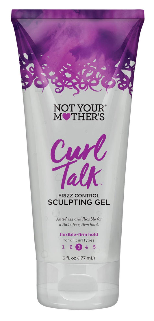 Not Your Mothers Curl Talk Sculpting Gel 6 Ounce Frizz Control (177ml) (6 Pack)