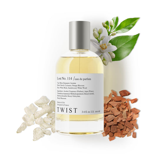Twist Lost No. 114 - Inspired by Phl. Missing Person, Long-Lasting Perfume for Women & Men, Vegan, Clean Ingredients, Musk & Bergamot Unisex Fragrance Beauty & Personal Care HOUSE OF TWIST