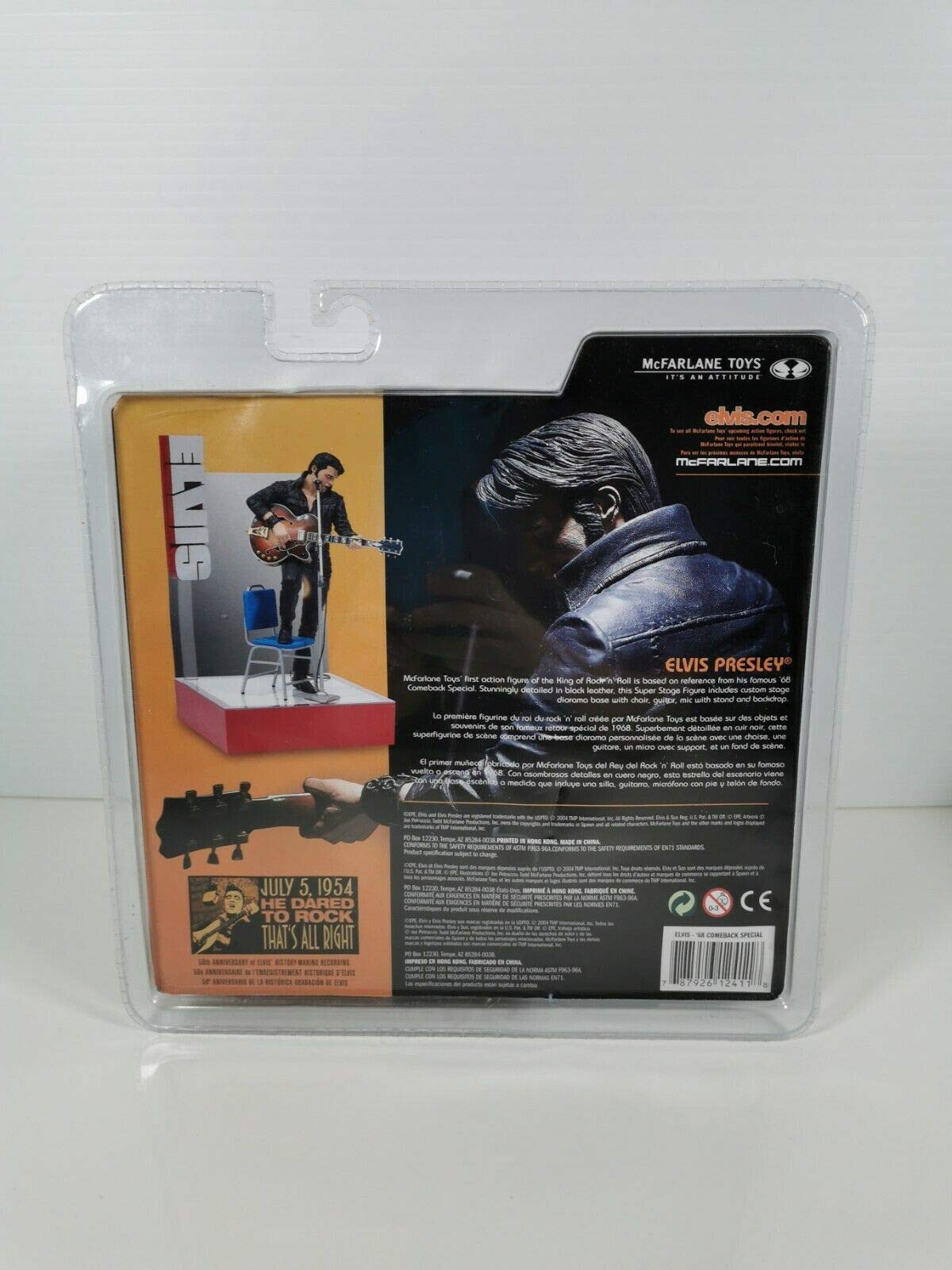 Possible OpenerElvis Presley '68 Comeback Special He Dared To Rock Action Figure McFarlane Possible Opener