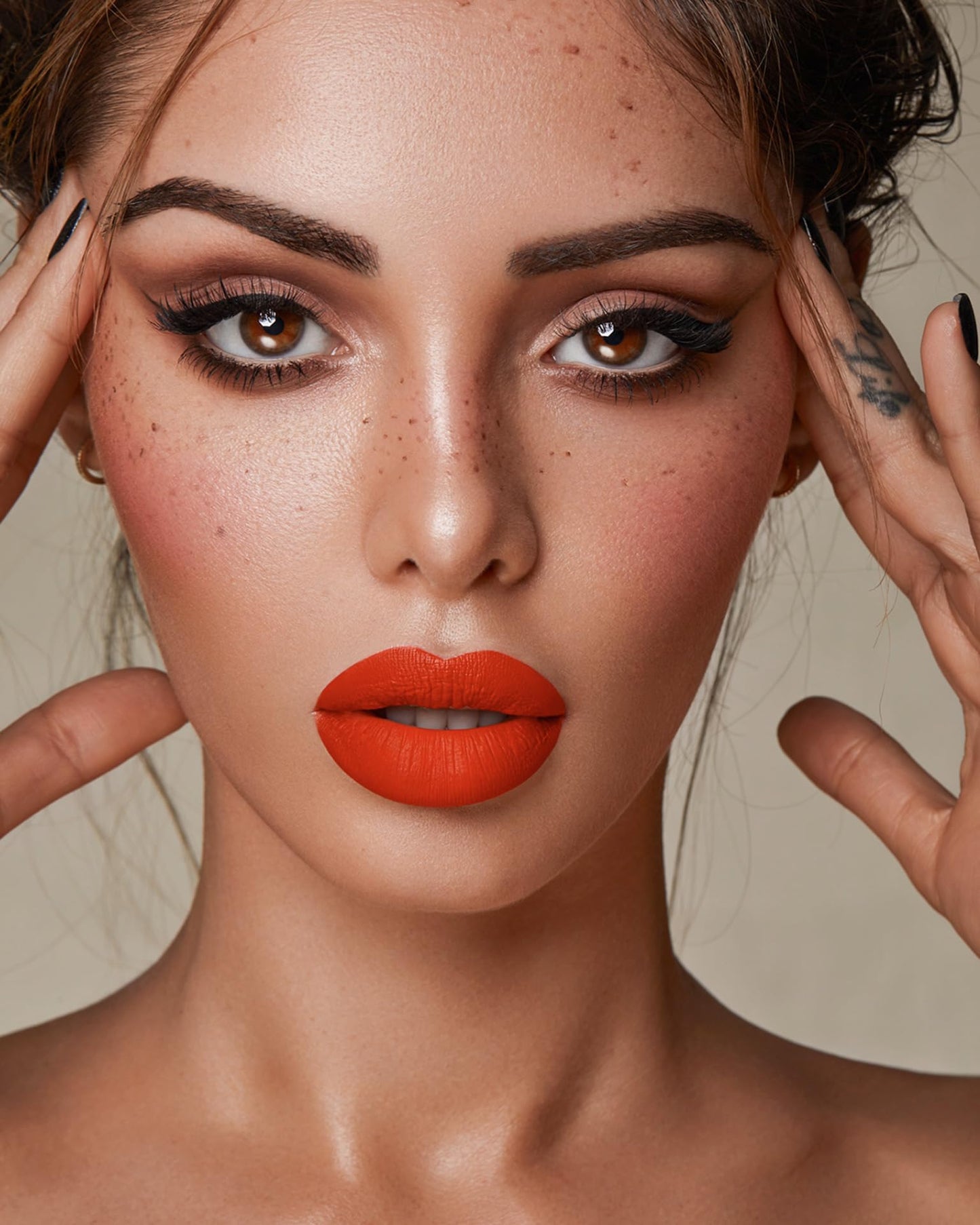 MAKI YIKA Orange Lipstick for Women Color Stay Long Lasting Lipsticks Beauty and Personal Care MAKI YIKA