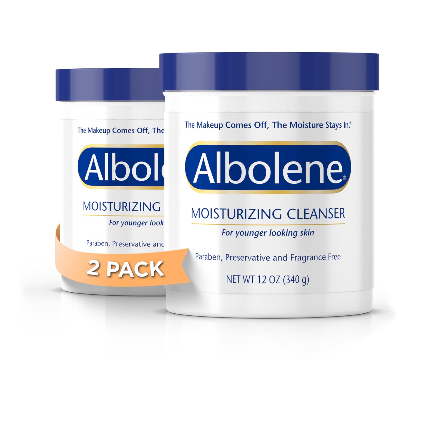 Albolene Moisturizing Cleanser & Makeup Remover - Fragrance-Free Cold Cream Cleanser for Waterproof Makeup & Oil Removal - Hydrating Face Cleanser Beauty and Personal Care Albolene Default Title
