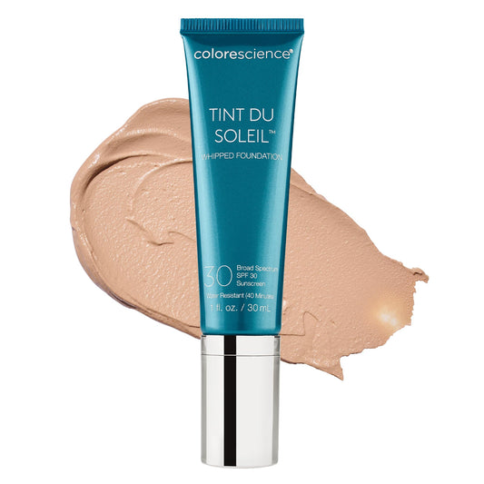 Colorescience Mineral Sunscreen Foundation, Tint du Soleil , Medium, 1 Fl Oz (Pack of 1)