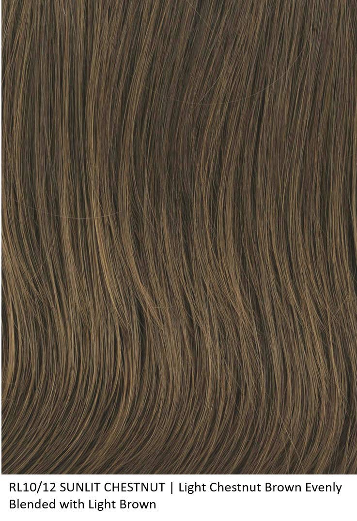 SIMMER Lace Front 6 PC Bundle: SIMMER wig by RW, 4oz Luxury Shampoo & Conditioner, Comb, Beige Wig Cap, 19 Page Belle of Hope Q & A Guide (RL10/12)