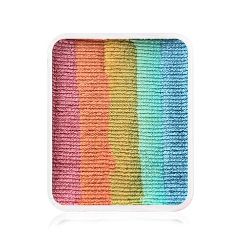 Kraze FX Face Paint Palette Refill - Sherbet Punch Face Paint (6 gm) - Hypoallergenic, Non-Toxic, Water Activated Professional Face & Body Painting