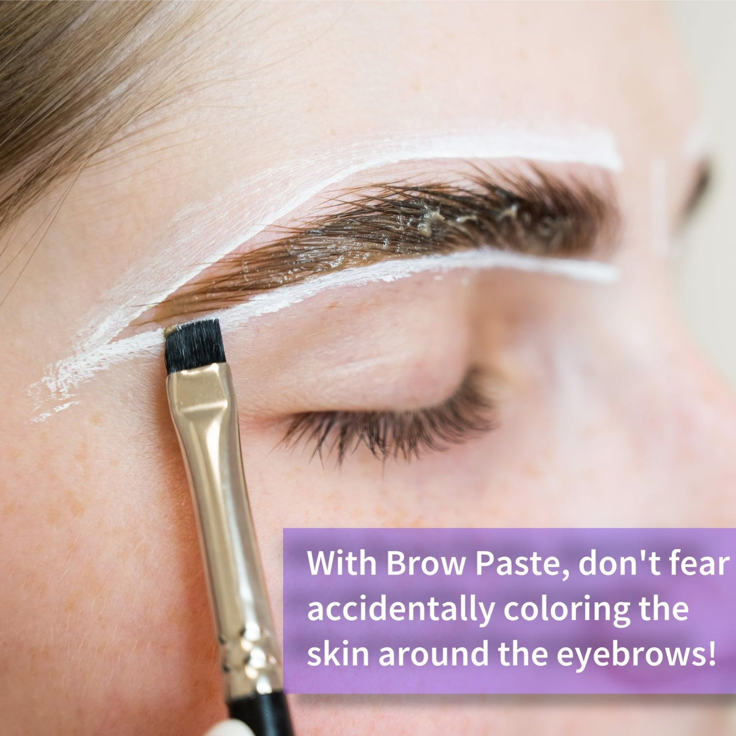 Eyebrow White Mapping Paste [Large 15g Bottle] Brow Mapping Paste, Eyebrow Contour for Microblading and PMU Supplies, Brow Design, Draw or Sketch the