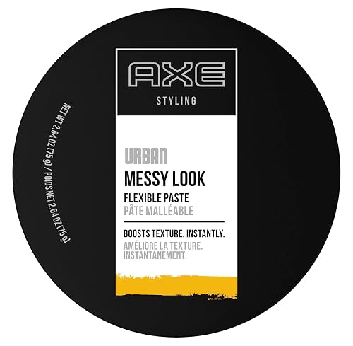 AXE Messy Look Hair Paste Flexible 2.64 oz, pack of 3