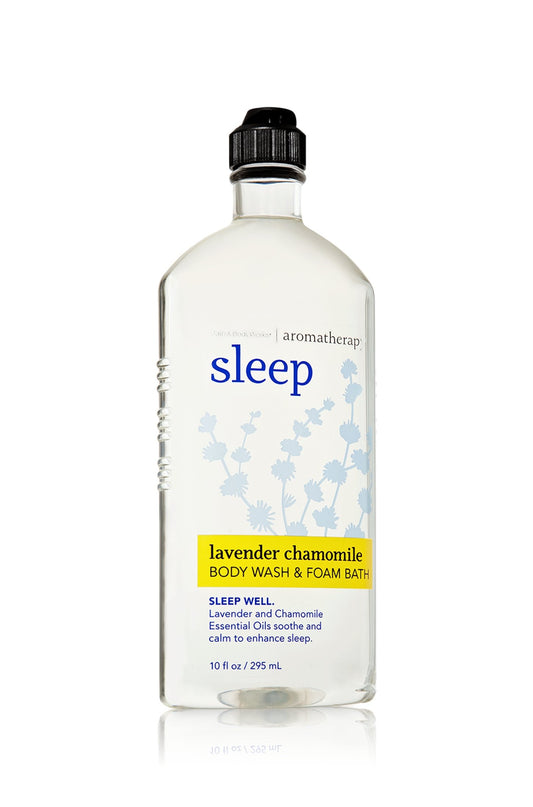 Bath and Body Works Lavender Chamomile body Wash & Foam Bath 10 oz