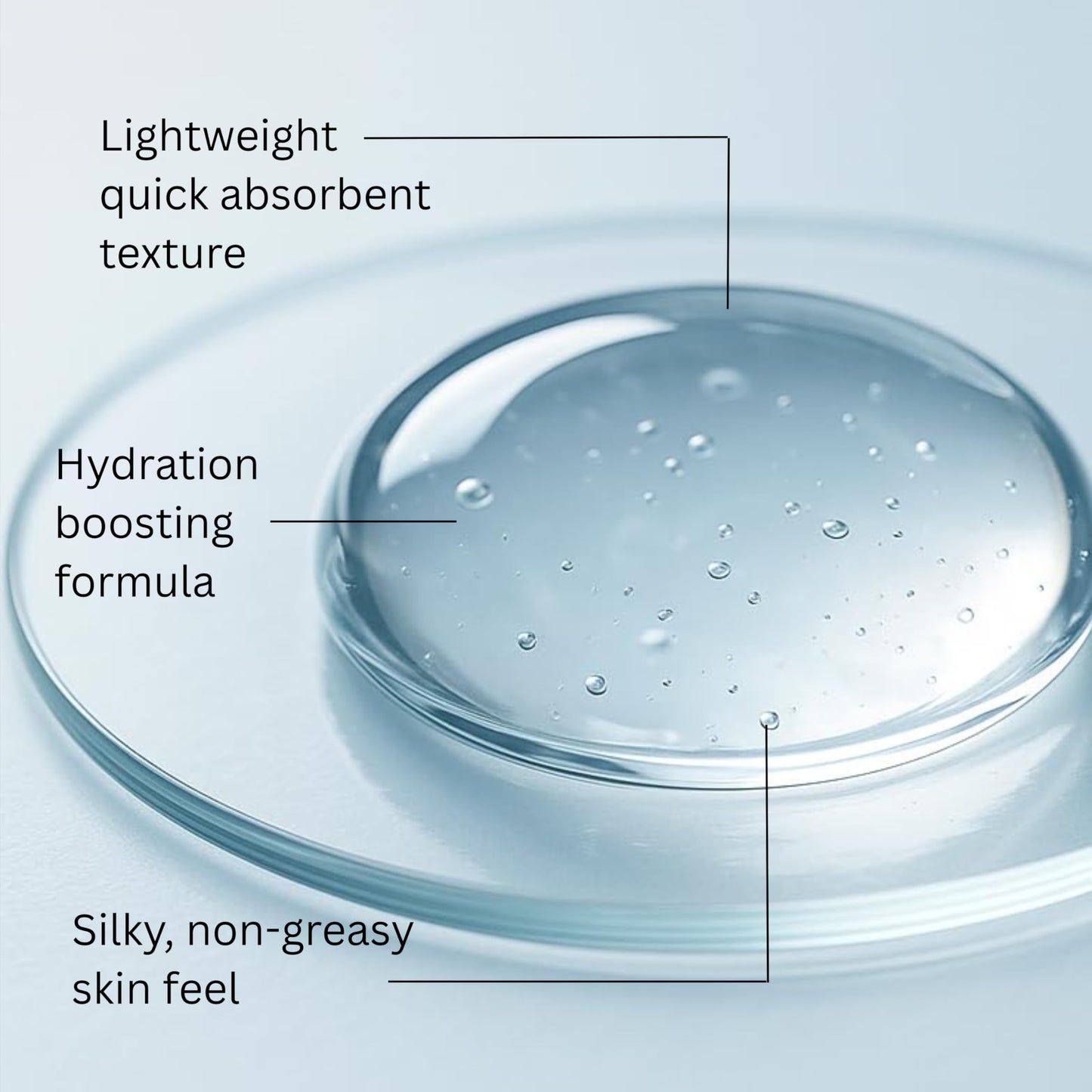 Global Beauty Care Smooth & Lift Collagen Facial Serum Hydrating Face Serum to Support Firm-Looking Skin with Peptides, Hyaluronic Acid & Squalane