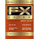 Liquid Latex - Face and Body Paint, Ammonia Free, Easy On and Off, Cosplay Makeup, Create Professional Monster, Zombie Arts 16 Oz (Metallic Copper)