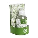 Two's Company Wild Fern Foaming Hand Soap 16.9 oz with 20 Disposable Guest Towels - Sage Geranium Scent Bathroom Set