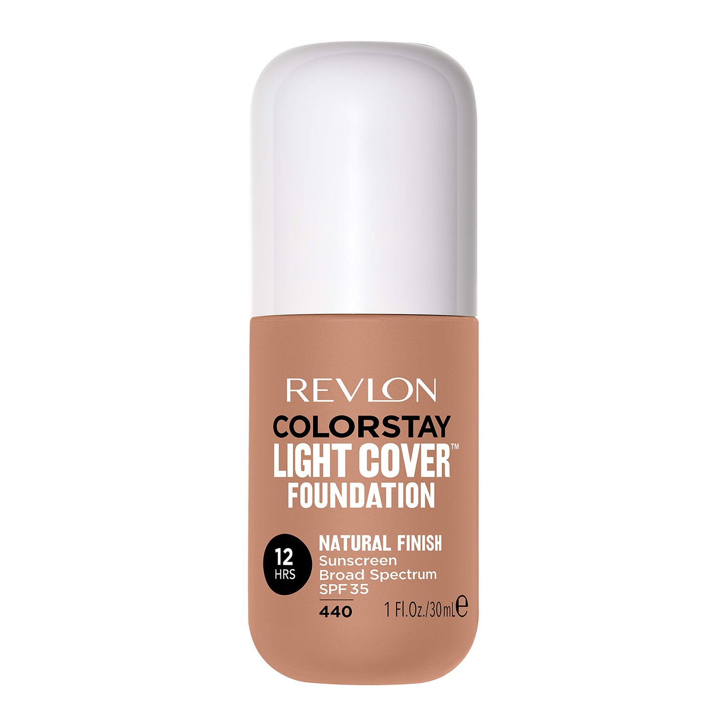 Revlon ColorStay Light Cover Liquid Foundation, Hydrating Longwear Weightless Makeup with SPF 35, Light-Medium Coverage for Blemish, Dark Spots