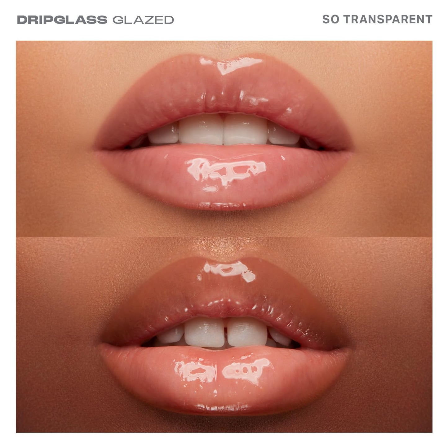 MORPHE Dripglass High Shine Lip Gloss - Semi-Sheer or Full Coverage Lip Color with Glass-Like Shine and Nonsticky Finish - Infused With Squalane &