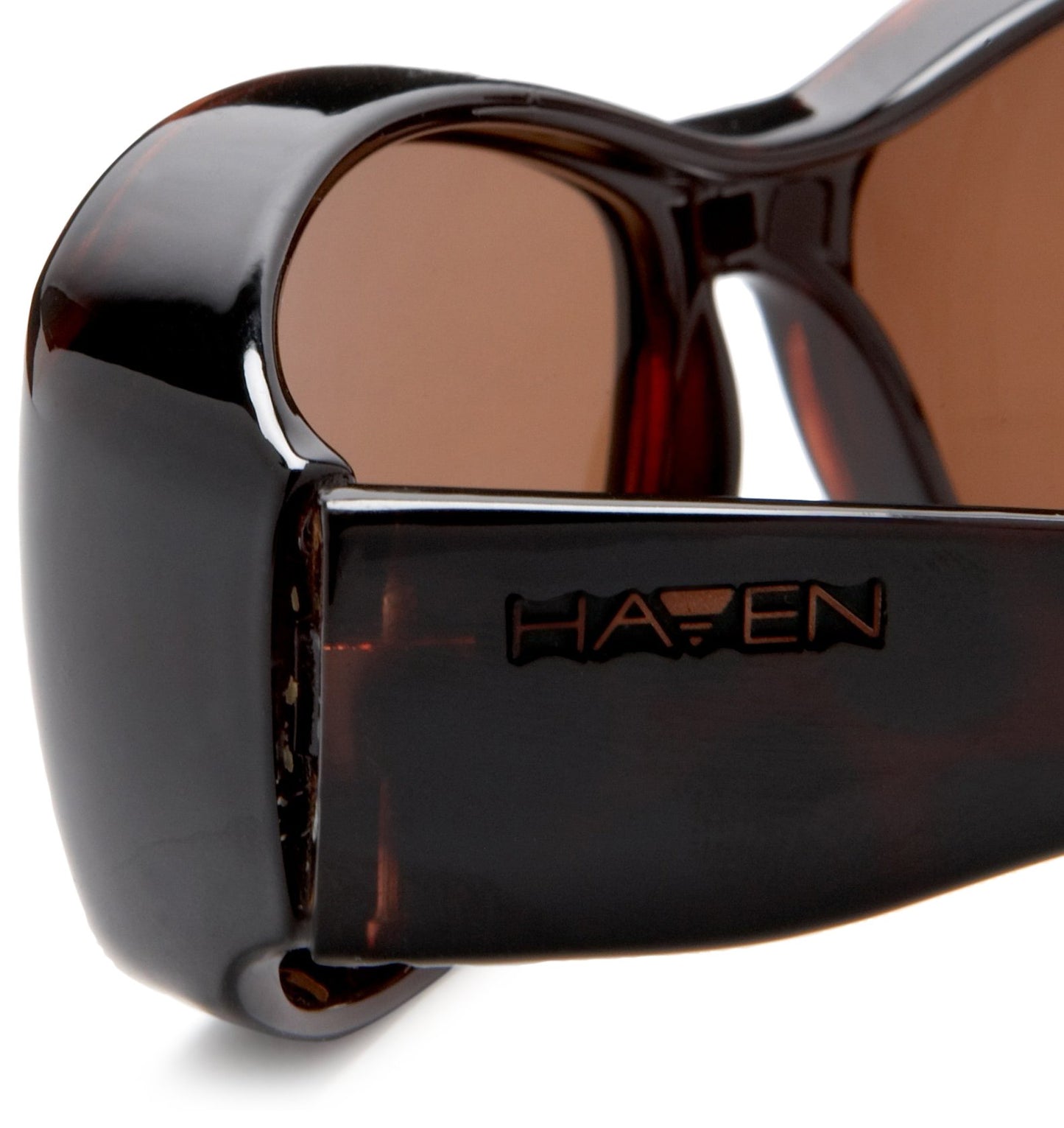 Haven Fits Over Sunwear Solana Over-Prescription Sunglasses,Tortoise Frame/Amber Lens,one size