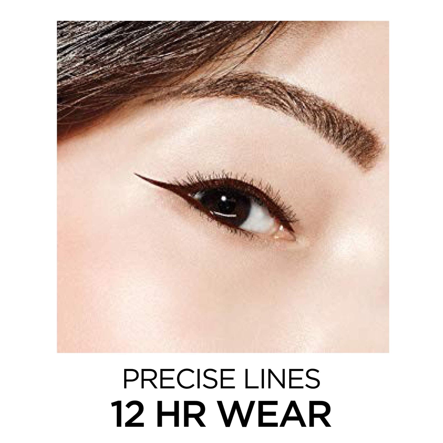 L'Oreal Paris Makeup Infallible Super Slim Long-Lasting Liquid Eyeliner, Ultra-Fine Felt Tip, Quick Drying Formula, Glides on Smoothly, Black, Pack