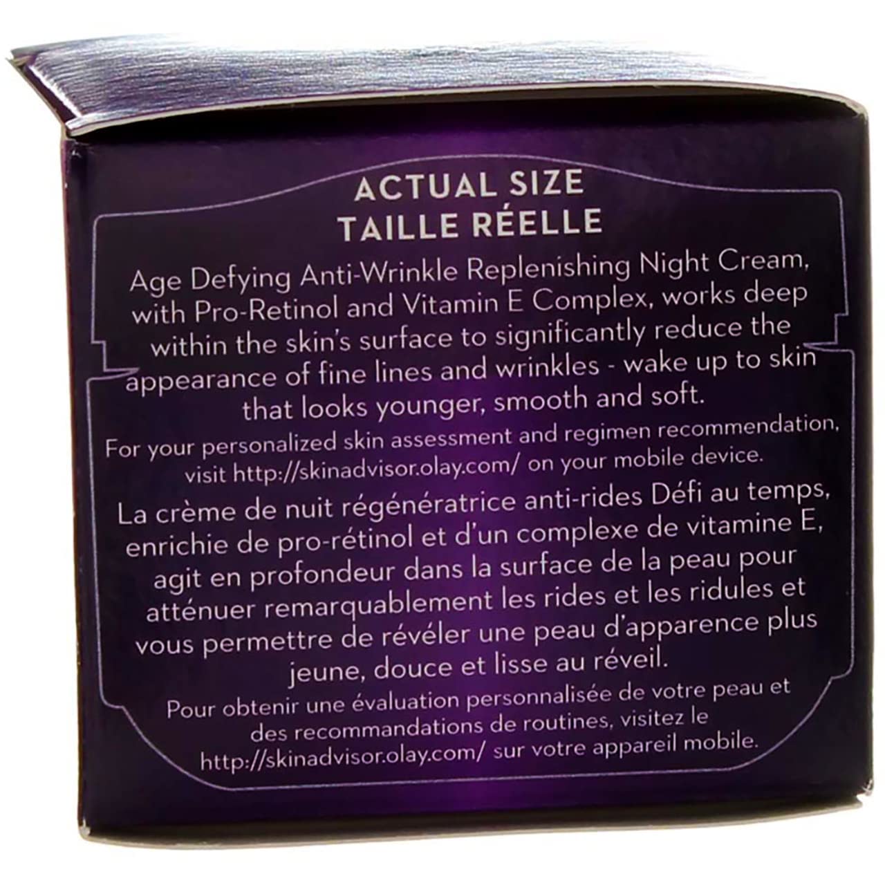 Olay Age Defying Anti-Wrinkle Replenishing Night Cream 2 oz (Pack of 4)
