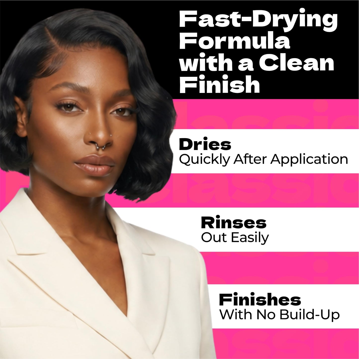 Bronner Bros Pump It Up! Styling Spritz Regular - Fast-Drying Hair Spray with Silk Amino Acids & Vitamin B5 to Enrich & Protect - No Build-Up