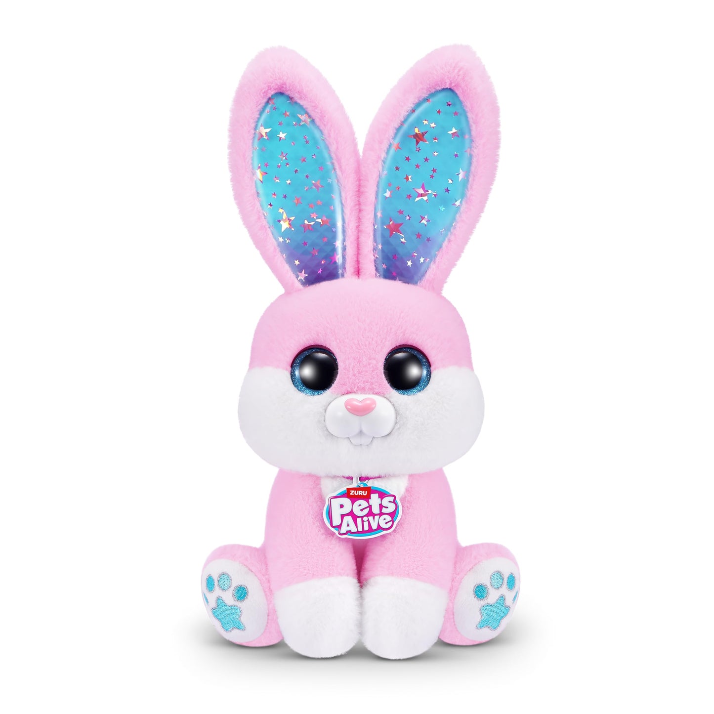 Pets Alive Magic Bunnies (Candy) by ZURU Electronic Plush Unboxing Surprise Interactive Magic Toy