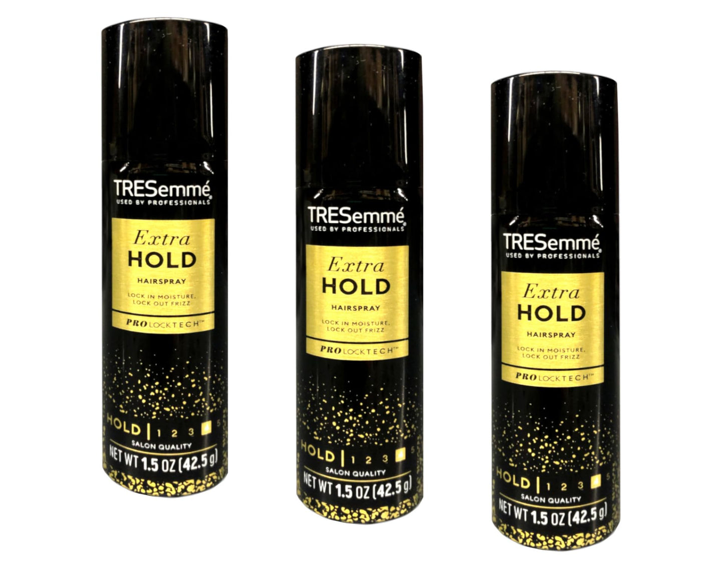TRESemmé TRES Two Aerosol Hair Spray Extra Hold,Travel Size,1.5 oz(Pack of 3)