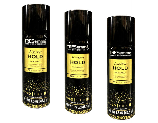 TRESemmé TRES Two Aerosol Hair Spray Extra Hold,Travel Size,1.5 oz(Pack of 3)