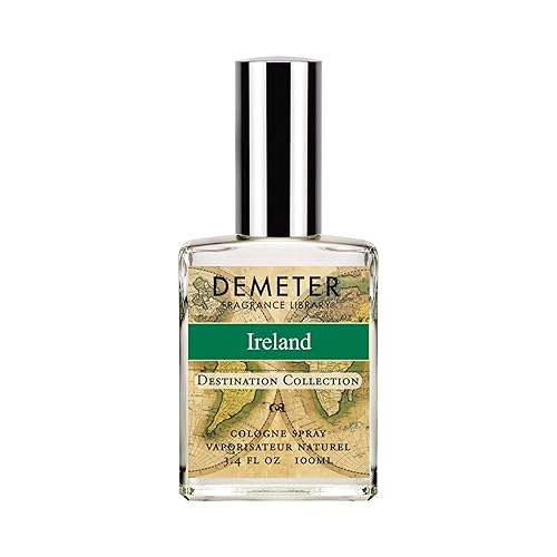 DEMETER Natural Perfume Spray Cologne for Women, Destination Collection Ireland, 1 oz
