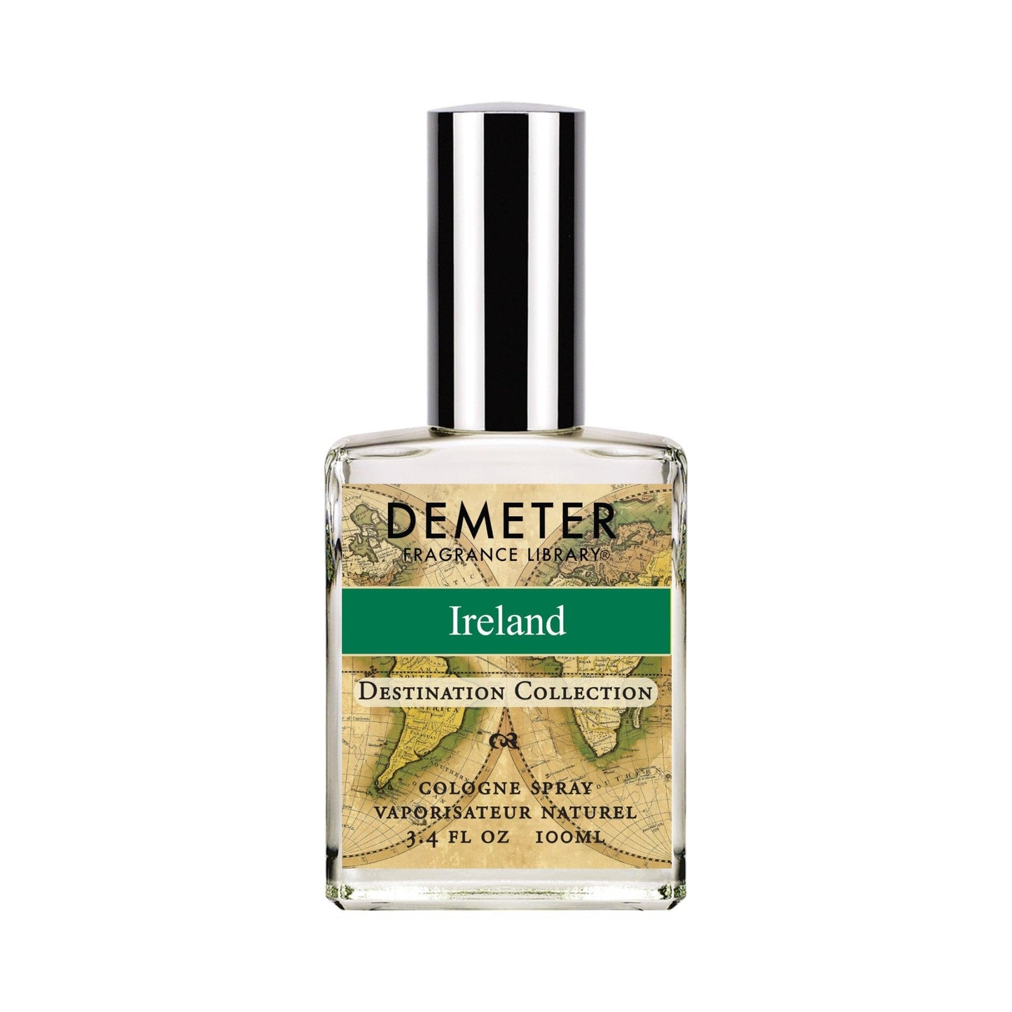 DEMETER Natural Perfume Spray Cologne for Women, Destination Collection Ireland, 1 oz