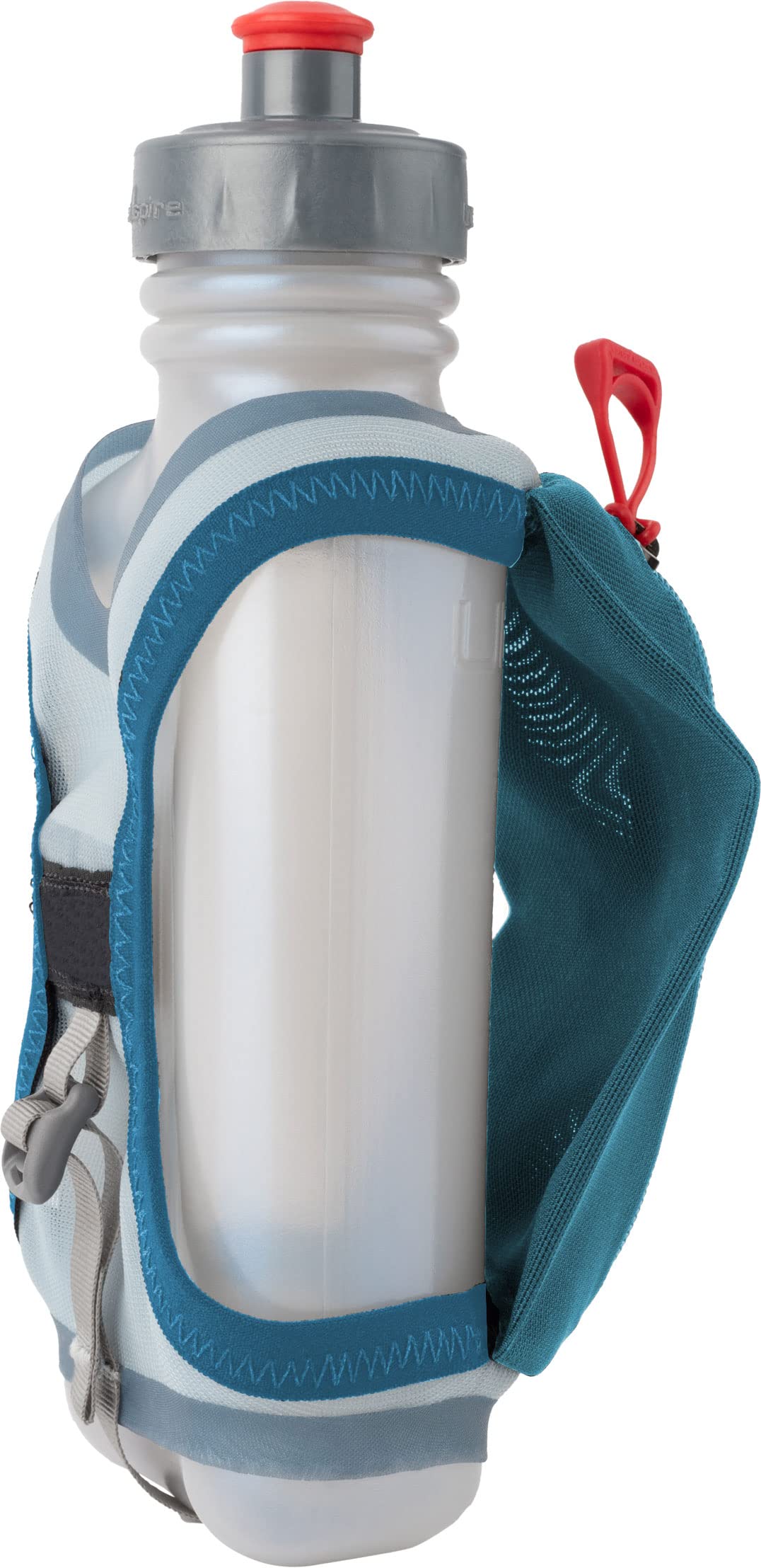 Ultraspire 550 Pocket Handheld Running Water Bottle - Emerald Blue, 550 mL