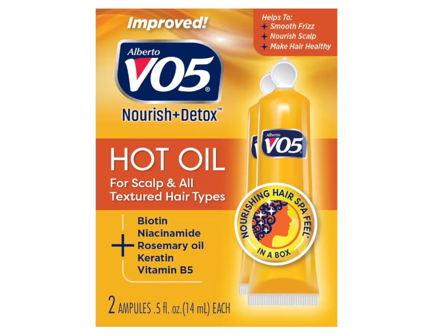 VO5 Hot Oil Weekly Intense Conditioning Treatment 2 ea