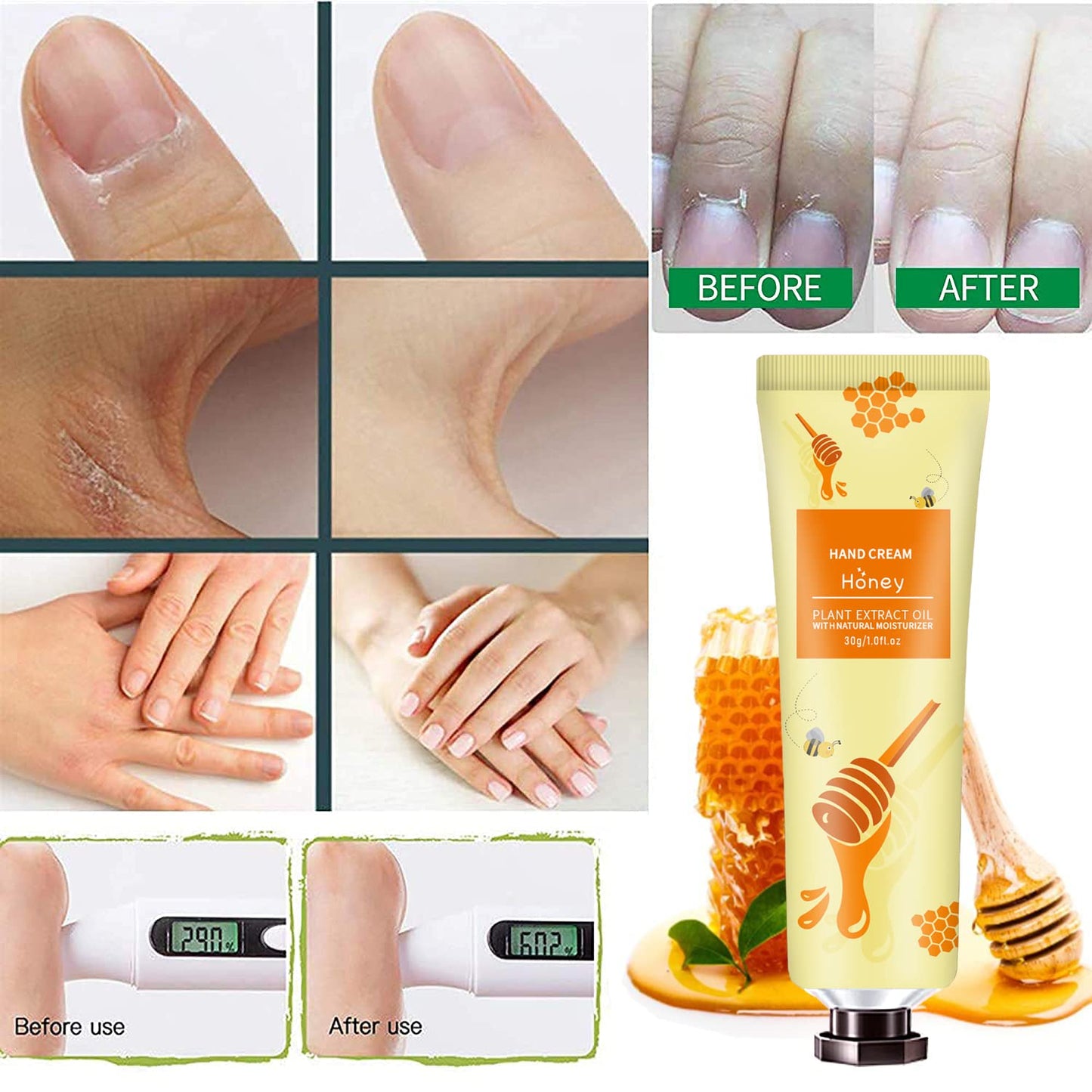 10 Pack Hand Cream for Dry Cracked Hands, Stocking Stuffers for Teen Girls,Christmas Gifts for Women,Teacher Appreciation Gifts, Natural Plant
