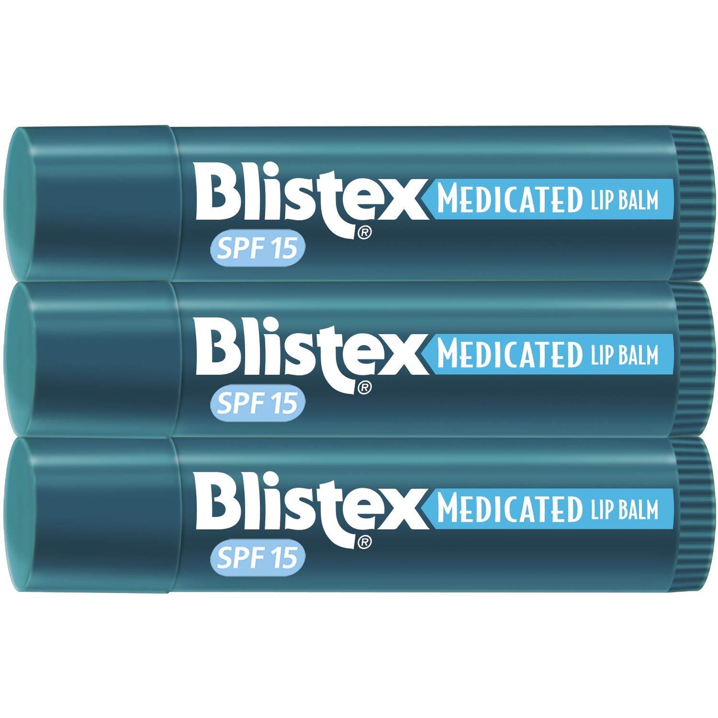 Blistex Medicated Lip Balm, 0.15 Ounce 3-Count (Pack of 12, 36 Count Total)