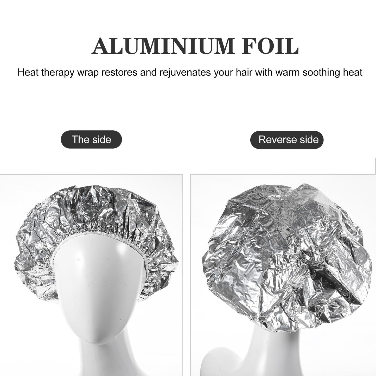 6Pcs Conditioning Hair Caps Waterproof Double Layer Hot Oil Hair Treatment Caps Reusable Shower Caps Steam Caps Processing Caps for Hair Conditioning