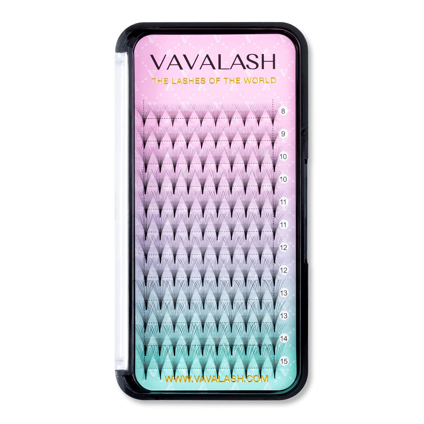 Eyelash Extensions 3D 4D 5D 6D 8D 9D 10D Thickness 0.07/0.1 C/D Curl Eyelashes Middle Stem Premade Fans Russian Volume Lash Extensions Supplies