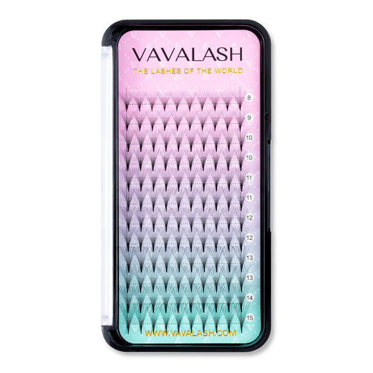 Eyelash Extensions 3D 4D 5D 6D 8D 9D 10D Thickness 0.07/0.1 C/D Curl Eyelashes Middle Stem Premade Fans Russian Volume Lash Extensions Supplies