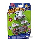 Hot Wheels Skate 3D Skullcon Diecast Deora II Skateboard Toy Vehicle for Kids Ages 5 and Up