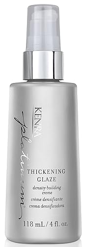 Kenra Professional Platinum Thickening Glaze | Volumizing Styler | Adds Fullness & Body | Lightweight Conditioning | Density Building For Thick