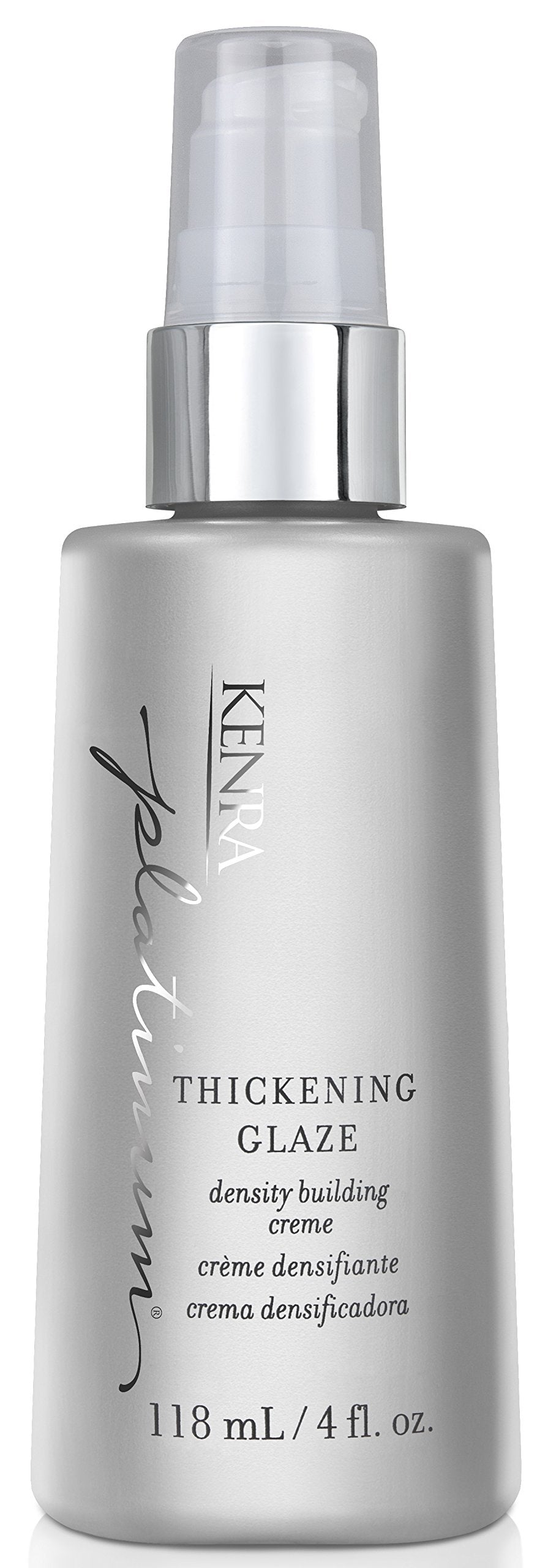 Kenra Professional Platinum Thickening Glaze | Volumizing Styler | Adds Fullness & Body | Lightweight Conditioning | Density Building For Thick