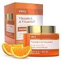 Envy Vitamin C & Vitamin E Face Moisturizer Cream - Hydrating, Reduces Acne Scars & Fine Lines - Anti-Aging, Dermatologist Tested for All Skin Types
