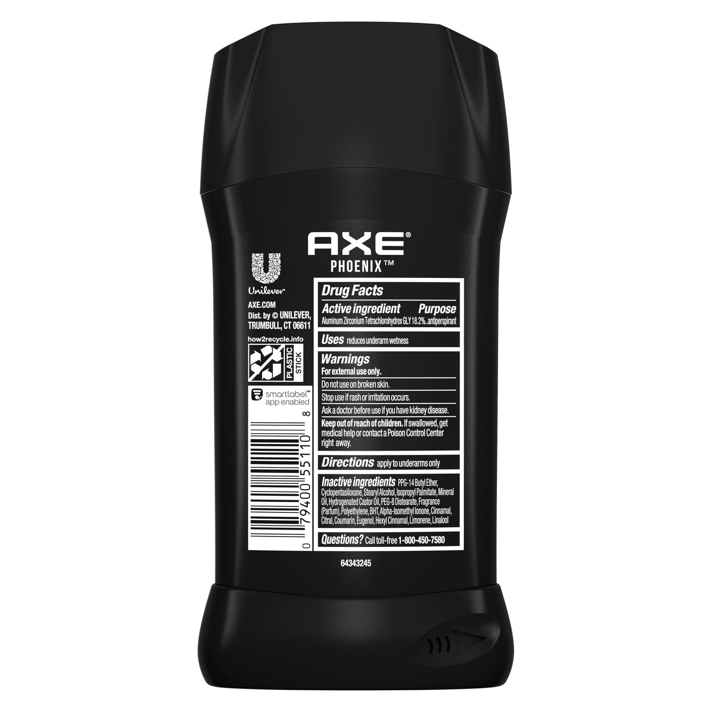 AXE Phoenix Antiperspirant For Men Mint & Rosemary 48H Sweat & Odor Protection Stay Dry For 48H With Men's Deodorant 2.7 oz Beauty and Personal Care AXE