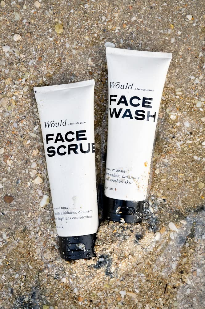 Would Barstool Sports Men's Face Wash - Daily Foaming Facial Cleanser to Refresh, Balance and Soothe, Sensitive and Normal Skin Gentle Lather Face