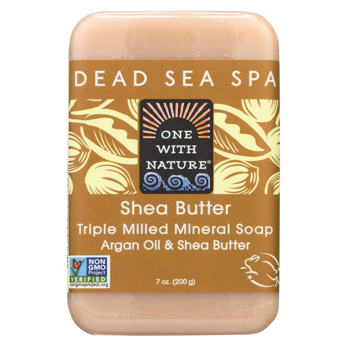 One With Nature - Shea Butter Bar Soap 7 oz