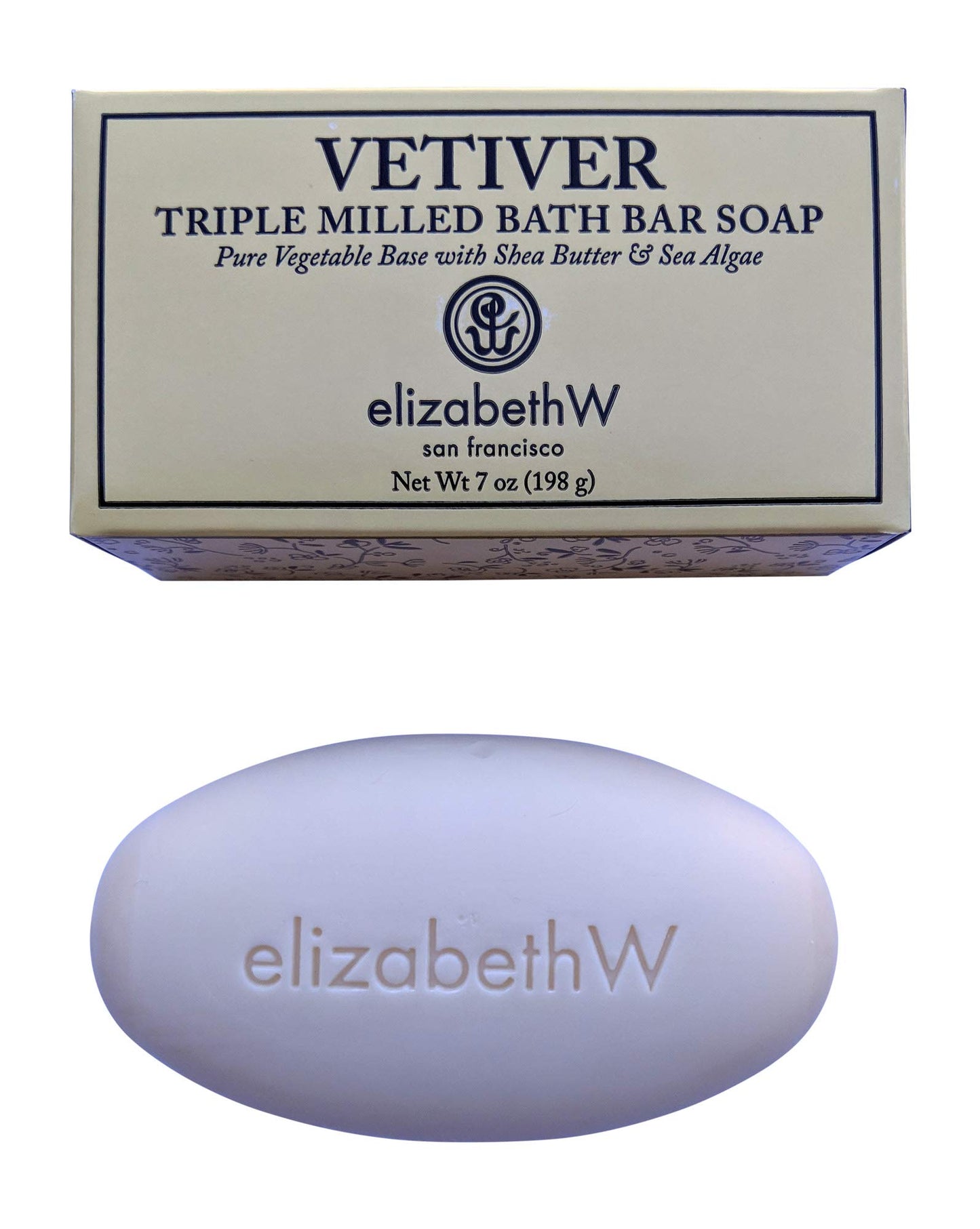 Vetiver Triple Milled Bath Bar Soap by elizabethW San Francisco