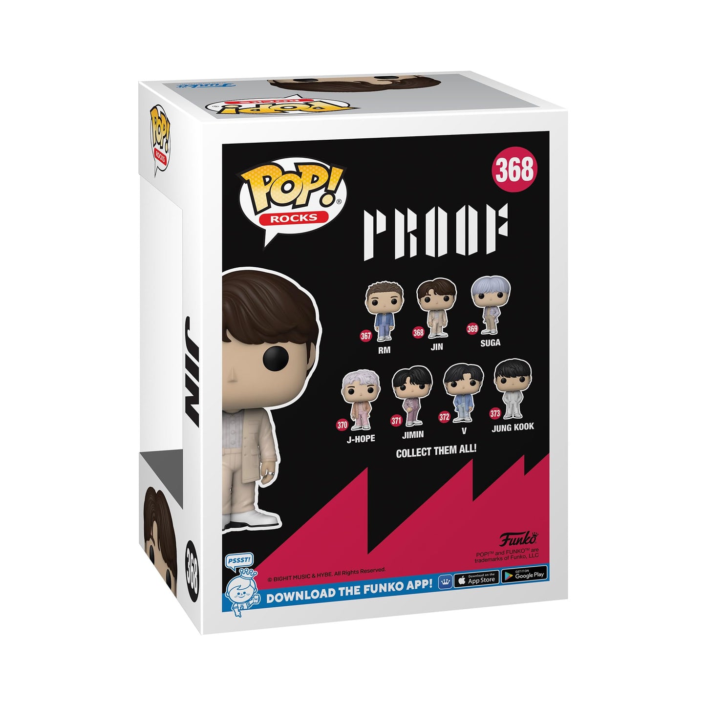 Funko POP! Rocks: BTS - Jin - Collectable Vinyl Figure - Gift Idea - Official Merchandise - for Kids & Adults - Music Fans - Model Figure…