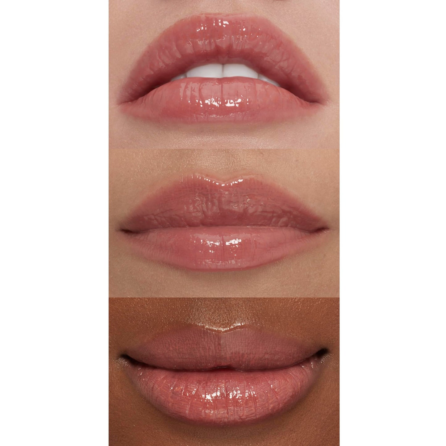 e.l.f. Lip Plumping Gloss, High-Shine Sheer Color, Hydrates & Creates Fuller Lips With Vitamin E, Vegan & Cruelty-Free, Mocha Twist, 0.1 Fl Oz