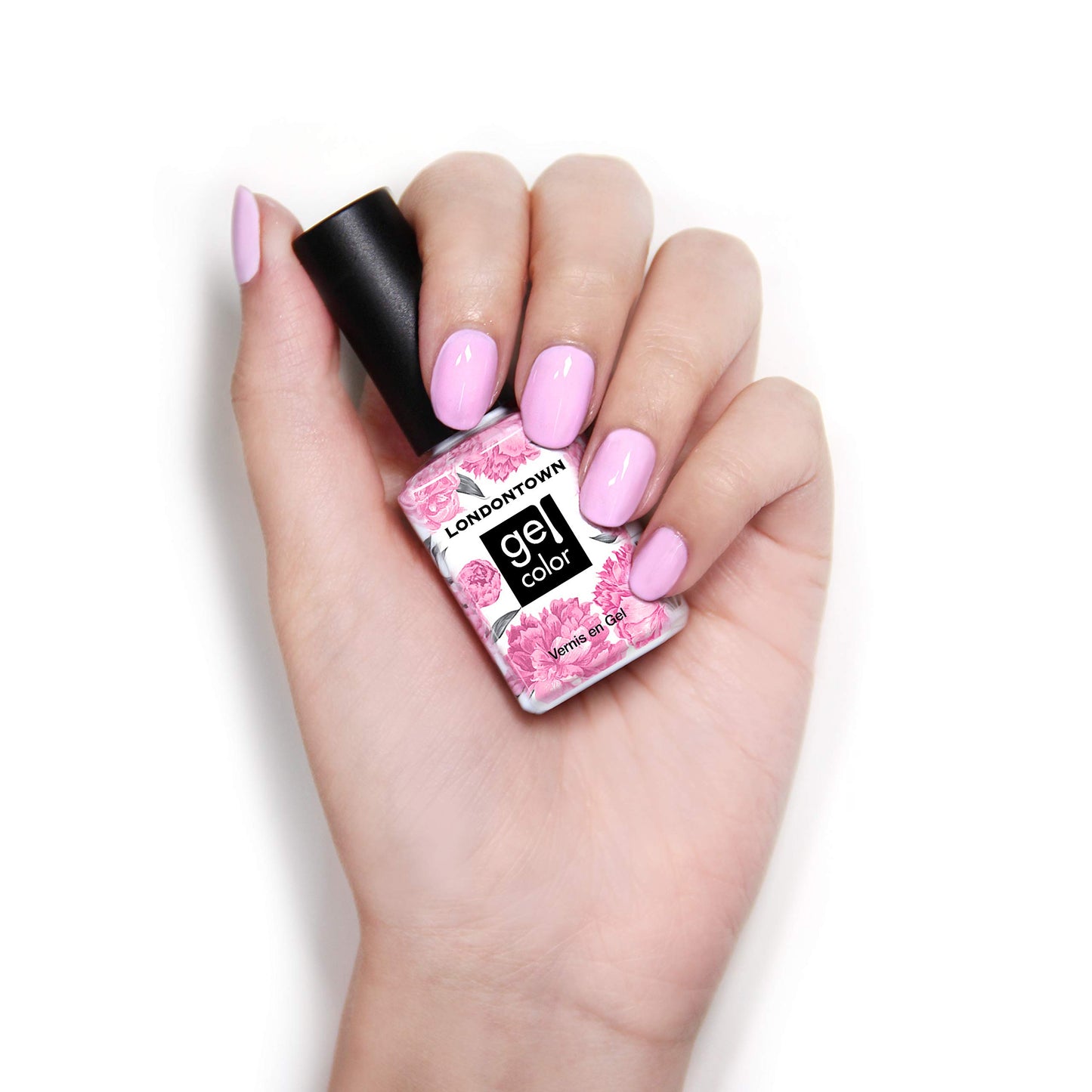 LONDONTOWN UV/LED Gel Nail Polish, Glossy Muted Pink, Lemonade Pop, 0.4 Fl Oz, Long Lasting, Chip Resistant High Shine Color Beauty & Personal Care LONDONTOWN