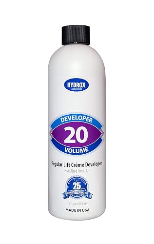 Hydrox 20-Volume Creme Developer Regular Lift, 16 Ounce (single)