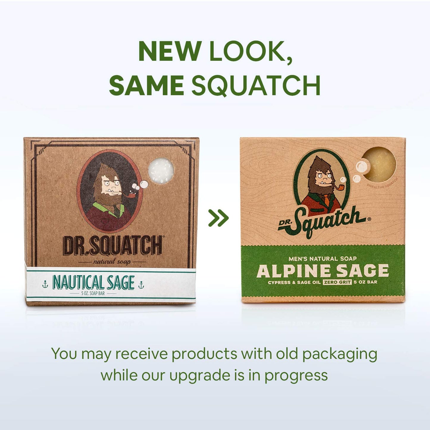 Dr. Squatch All Natural Bar Soap for Men with Zero Grit, Alpine Sage Beauty & Personal Care Dr. Squatch