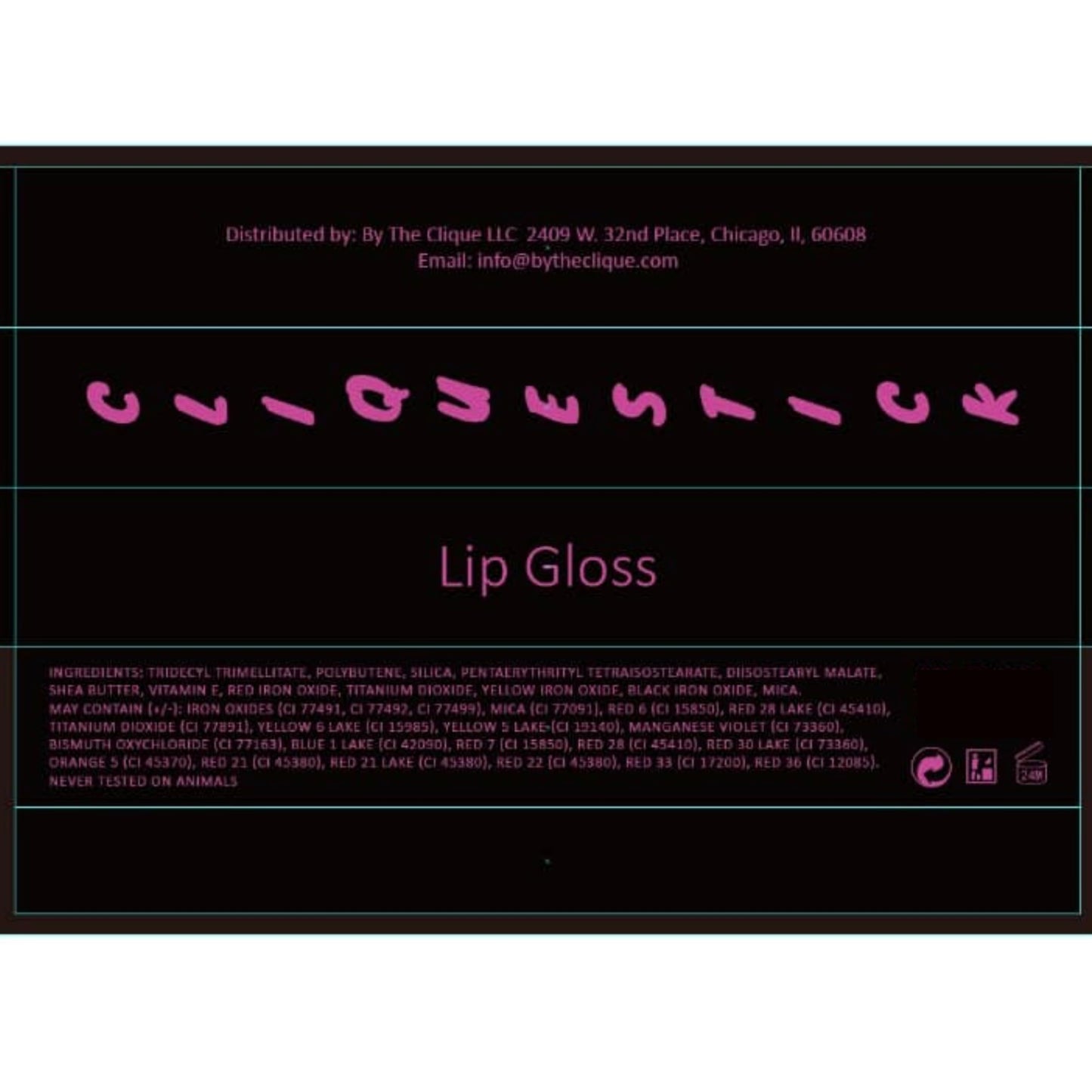 By The Clique Premium Pink Lip Gloss | Blushing Bride…