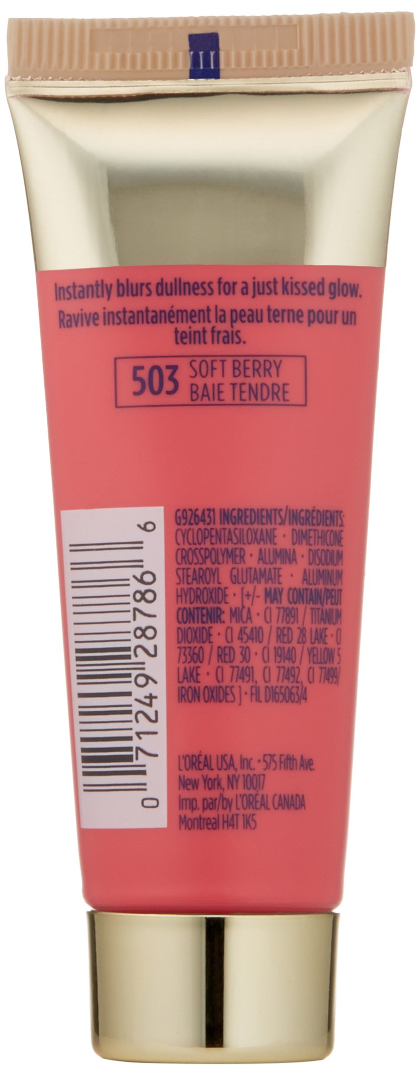 L’Oréal Paris Visible Lift Blur Blush, 503 Soft Berry, 0.6 Fluid Ounce