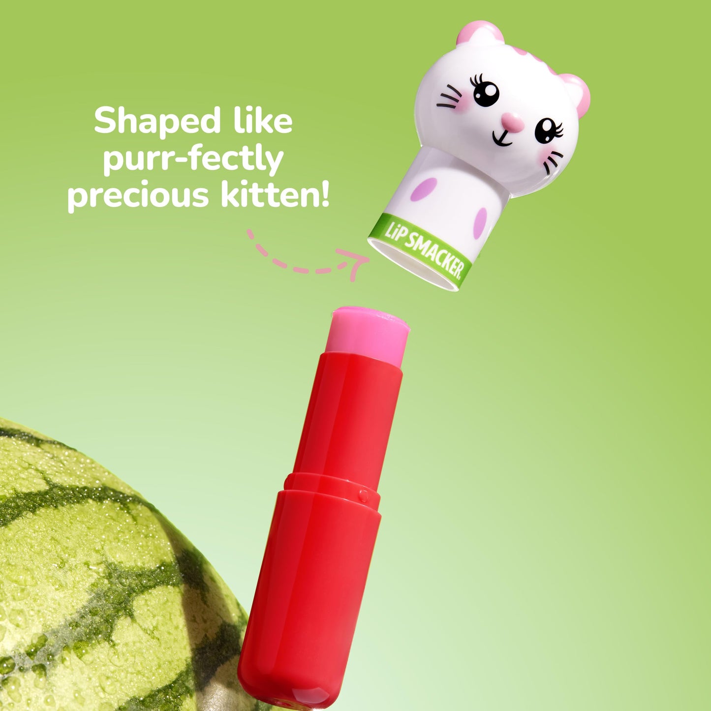 Lip Smacker Lip Balm, Kitten Water-Meow-Lon, 0.14 Ounce (80844)